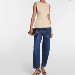 TOTEME Mid-rise tapered jeans